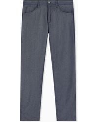 Giorgio Armani - Regular Fit 5-Pocket Pants - Lyst