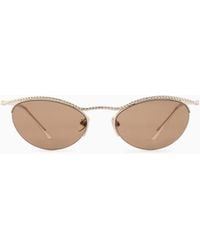 Giorgio Armani - Butterfly Sunglasses - Lyst