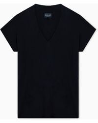 Giorgio Armani - Short Sleeve Top - Lyst