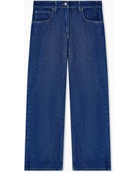 Giorgio Armani - Stretch Cotton Denim Five-Pocket Trousers Denim Collection - Lyst