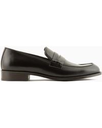 Giorgio Armani - Leather Loafers - Lyst