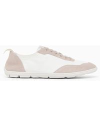 Giorgio Armani - Nylon And Suede Sneakers - Lyst