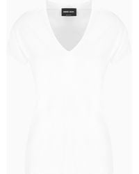 Giorgio Armani - Short Sleeve Top - Lyst
