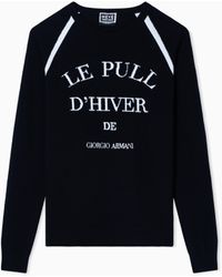 Giorgio Armani - Neve Cashmere Crew-Neck Sweater - Lyst