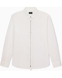 Giorgio Armani - Seersucker Shirt - Lyst