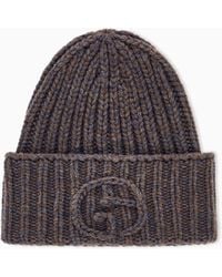 Giorgio Armani - Beanie Hat - Lyst