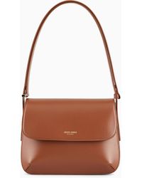 Giorgio Armani - Mittelgroße La Prima Aus Strukturiertem Leder - Lyst