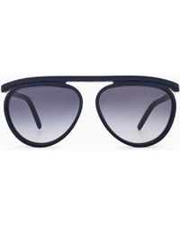Giorgio Armani - Aviator Sunglasses - Lyst