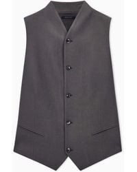 Giorgio Armani - Waistcoat Regular Fit - Lyst