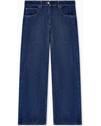Giorgio Armani - Stretch Cotton Denim Five-Pocket Trousers Denim Collection - Lyst