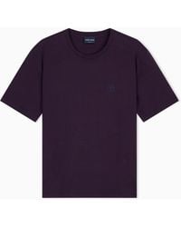 Giorgio Armani - T Shirt Cotton Jersey Regular Fit - Lyst