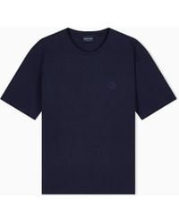 Giorgio Armani - T Shirt Cotton Jersey Regular Fit - Lyst