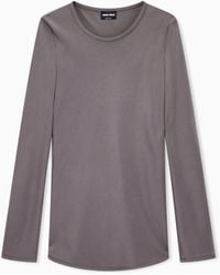 Giorgio Armani - Slim-Fit Bias-Cut Blouse - Lyst