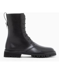 Giorgio Armani - Boot Leather Upper With Cushioned Sole - Lyst