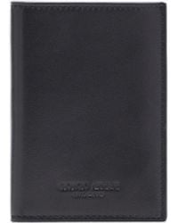 Giorgio Armani - Nappa-Leather Bifold Wallet - Lyst