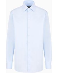 Giorgio Armani - Regular-Fit Luxury Cotton Shirt - Lyst