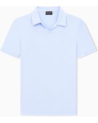 Giorgio Armani - Stretch Polo - Lyst
