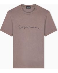 Giorgio Armani - Stretch T-Shirt - Lyst