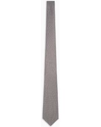 Giorgio Armani - Printed Silk Tie - Lyst