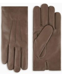 Giorgio Armani - Nappa-Leather Gloves - Lyst