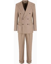 Giorgio Armani - Royal Line Double-Breasted Suit - Lyst