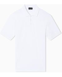 Giorgio Armani - Slim Fit Polo - Lyst
