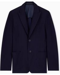 Giorgio Armani - Single-Breasted Jacket - Lyst