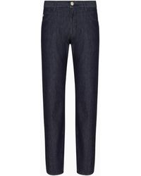 Giorgio Armani - Regular-Fit Five-Pocket Trousers - Lyst