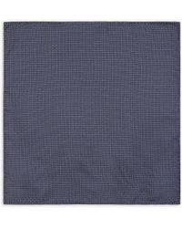 Giorgio Armani - Geometric Silk Jacquard Pocket Square - Lyst