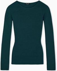Giorgio Armani - Long Sleeve Jumper - Lyst