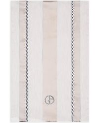 Giorgio Armani - Silk-Blend Jacquard Stole - Lyst