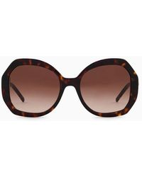 Giorgio Armani - Oversized Sunglasses - Lyst