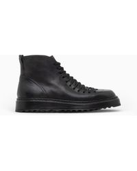Giorgio Armani - Boot With Split Leather Lining - Lyst