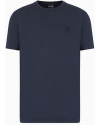 Giorgio Armani - Stretch-jersey Loungewear Short-sleeved T-shirt - Lyst