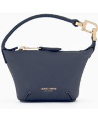 Giorgio Armani - Micro La Prima Soft Hobo Bag - Lyst