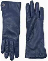 Giorgio Armani - Nappa Leather Gloves With Cashmere Lining - Lyst