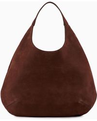 Giorgio Armani - Bolso Hobo La Prima En Piel Serraje - Lyst