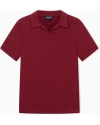 Giorgio Armani - Stretch Polo - Lyst