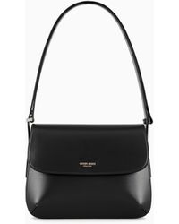 Giorgio Armani - Mittelgroße La Prima Aus Strukturiertem Leder - Lyst
