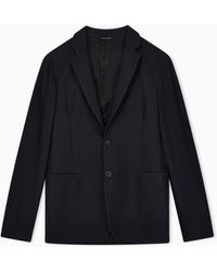 Giorgio Armani - Single-Breasted Jacket - Lyst