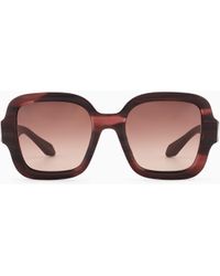 Giorgio Armani - Square-Shaped Sunglasses - Lyst