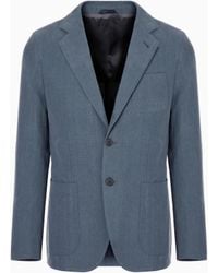 Giorgio Armani - Upton Line Single-Breasted Jacket - Lyst