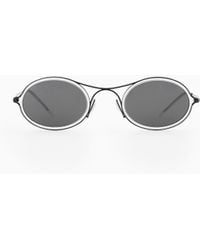 Giorgio Armani - Oval-Shaped Sunglasses - Lyst