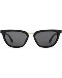 Giorgio Armani - Butterfly-Shaped Sunglasses - Lyst