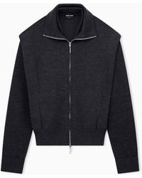 Giorgio Armani - Padded Blouson Jacket - Lyst