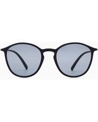Giorgio Armani - Panto Sunglasses - Lyst