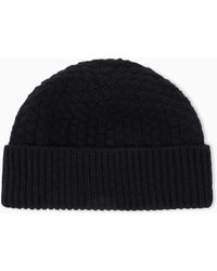 Giorgio Armani - Beanie Hat - Lyst