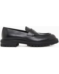 Giorgio Armani - Nappa Leather Loafers - Lyst