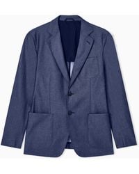 Giorgio Armani - Upton Line Single-Breasted Jacket - Lyst