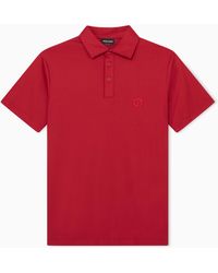 Giorgio Armani - Interlock Polo - Lyst